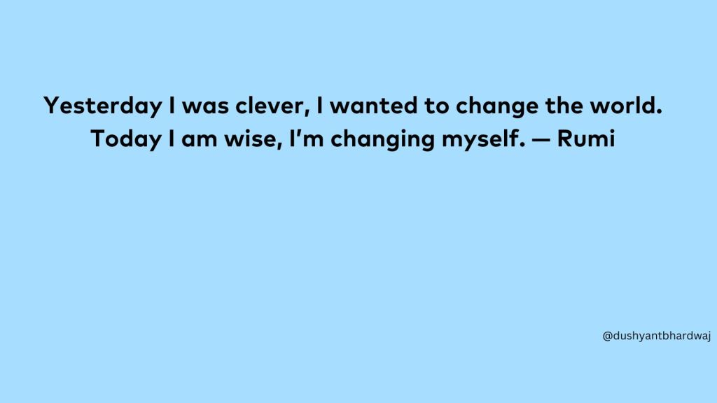 Quote I am pondering!